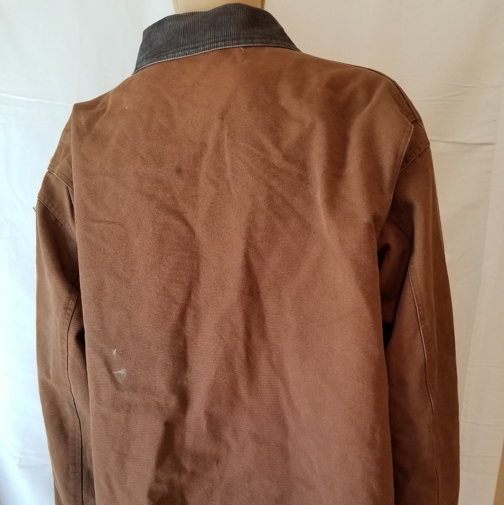 Sorel workwear heavy canvas jacket Mens xxl brown - Picture 3 of 8